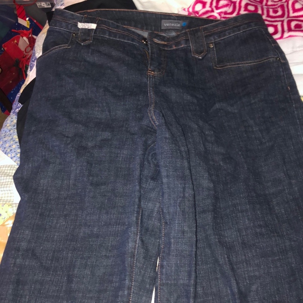 Venezia stretch trousers never worn dry cleaned.